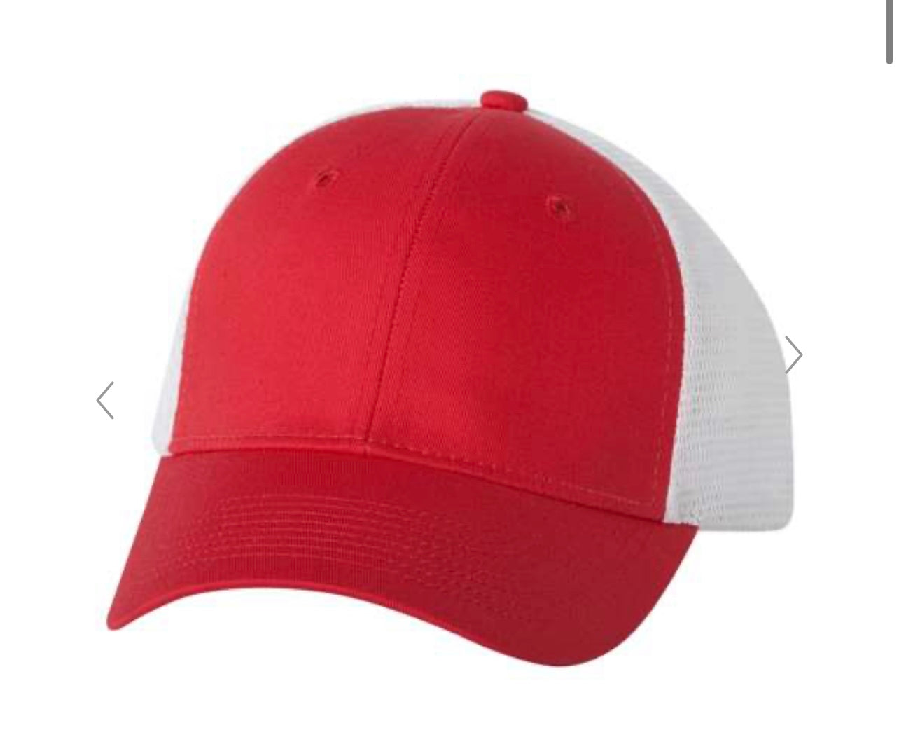 Valucap Meshback Trucker Cap WITH Custom Embroidery