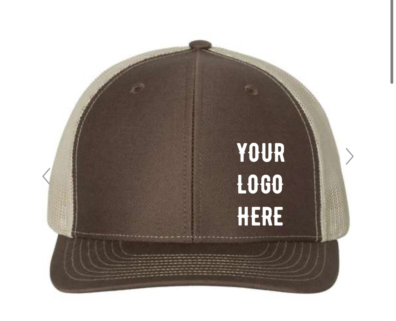 Richardson 112 Snapback Cap w/Embroidery