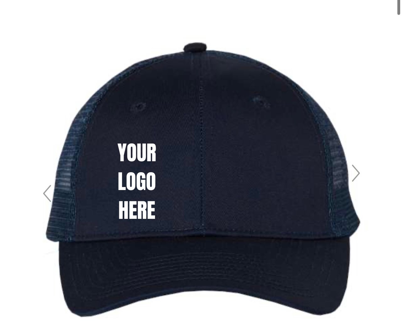 Valucap Meshback Trucker Cap WITH Custom Embroidery