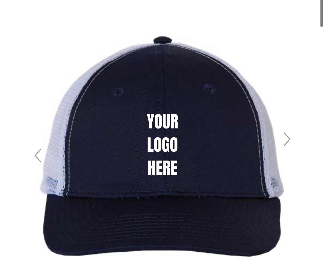 Valucap Meshback Trucker Cap WITH Custom Embroidery