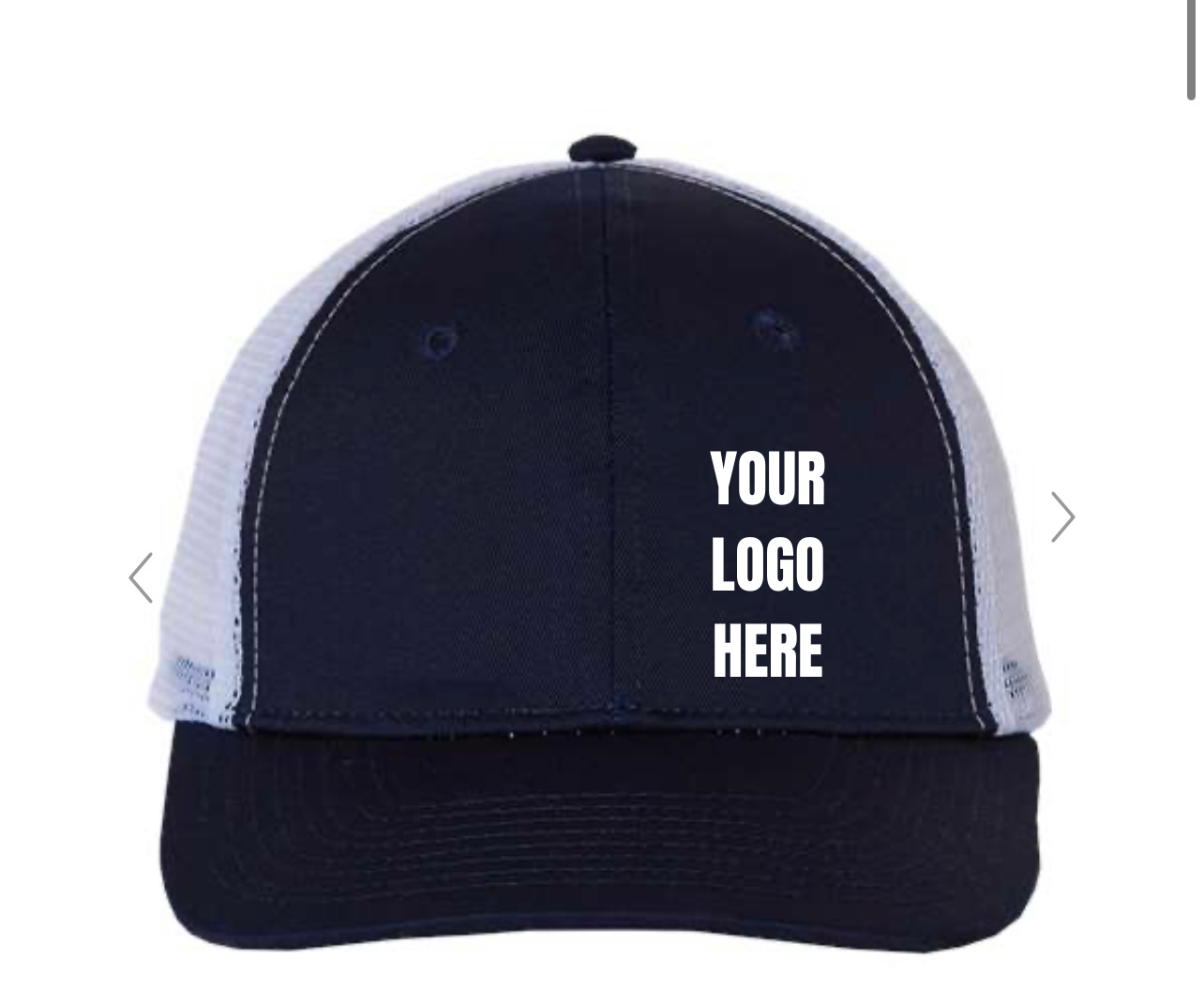 Valucap Meshback Trucker Cap WITH Custom Embroidery