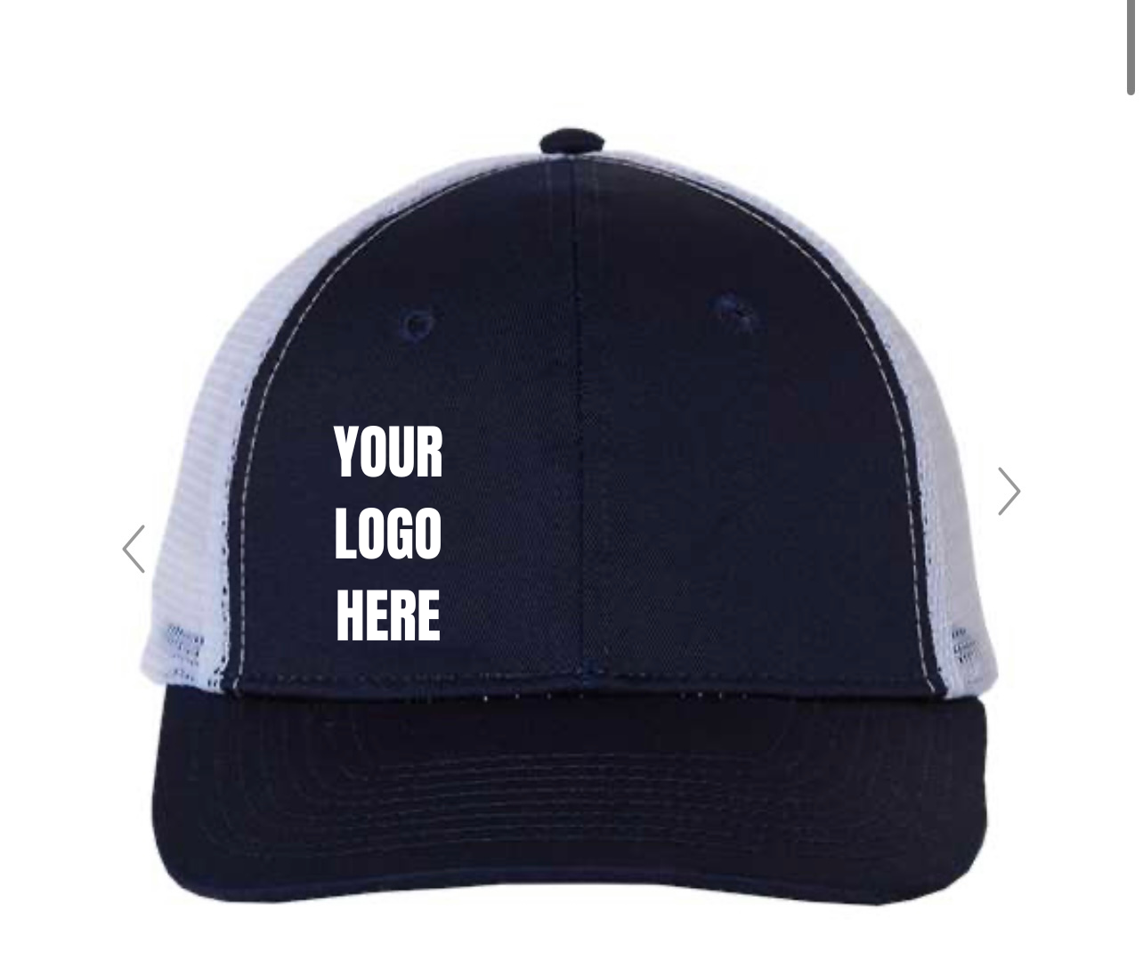 Valucap Meshback Trucker Cap WITH Custom Embroidery