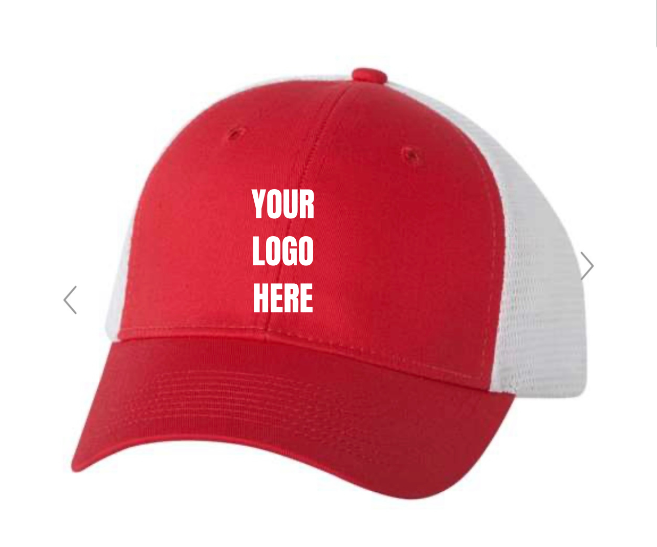 Valucap Meshback Trucker Cap WITH Custom Embroidery