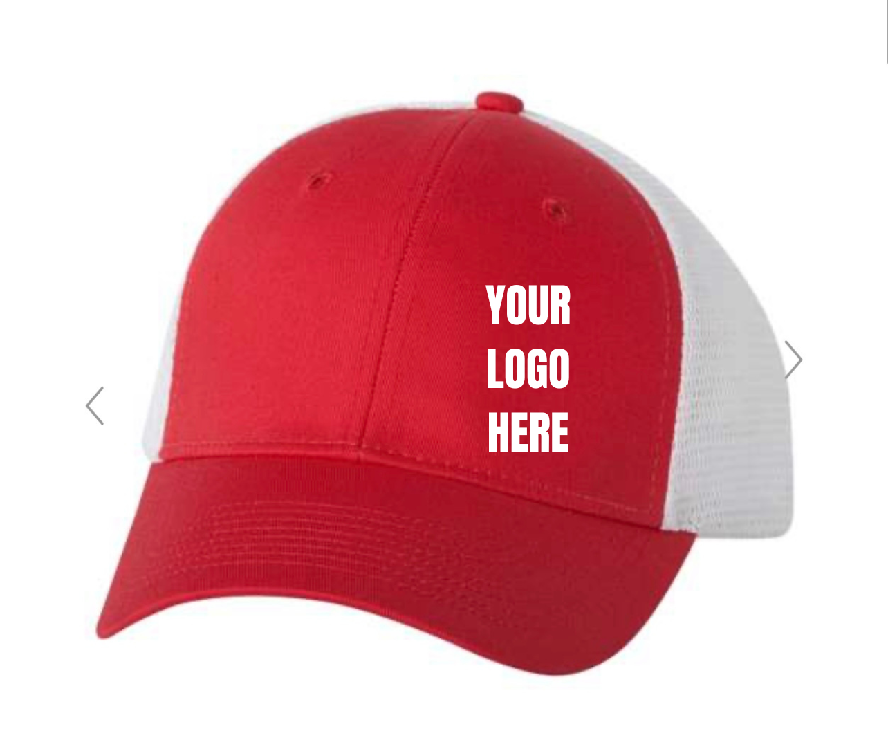 Valucap Meshback Trucker Cap WITH Custom Embroidery