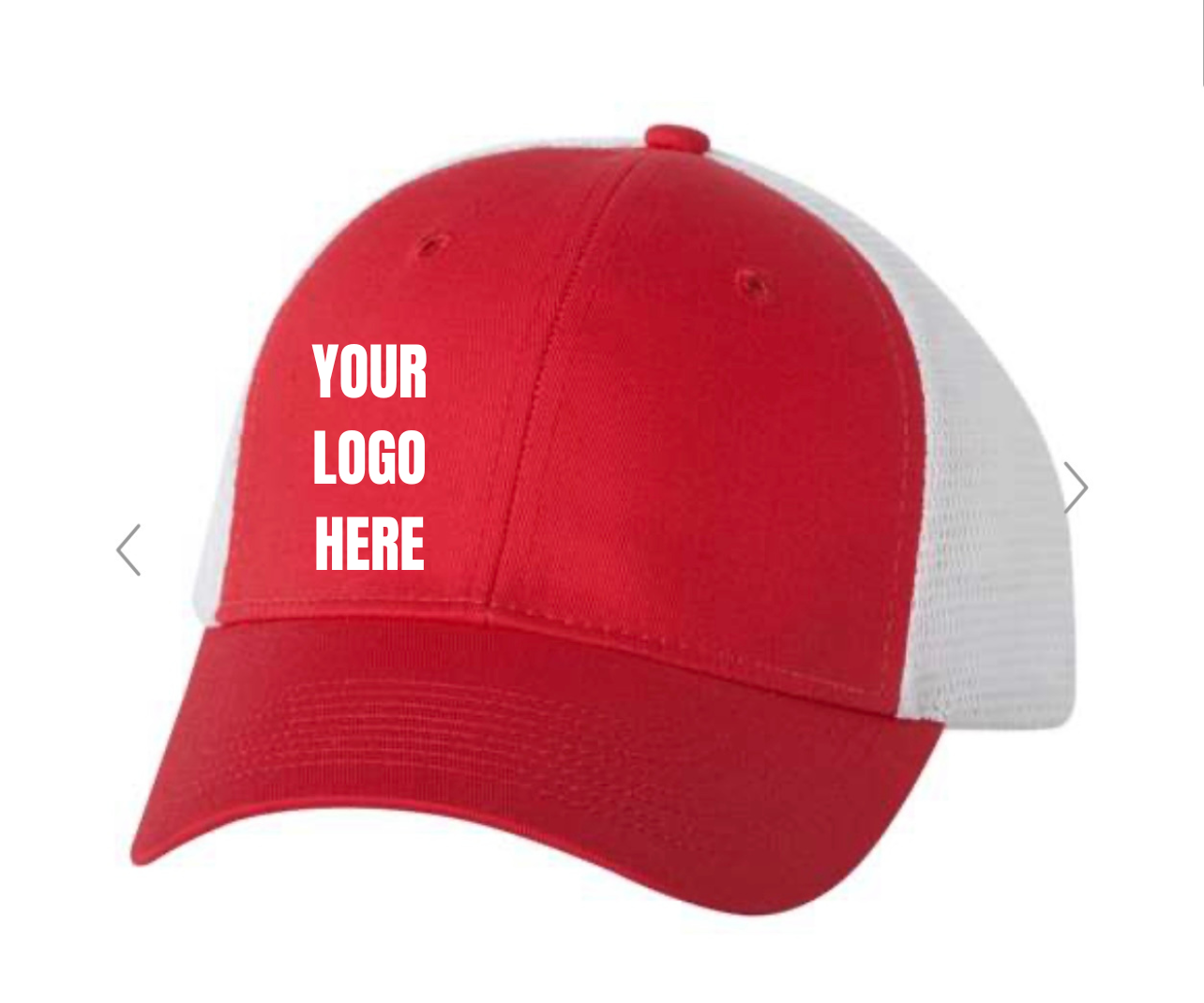 Valucap Meshback Trucker Cap WITH Custom Embroidery